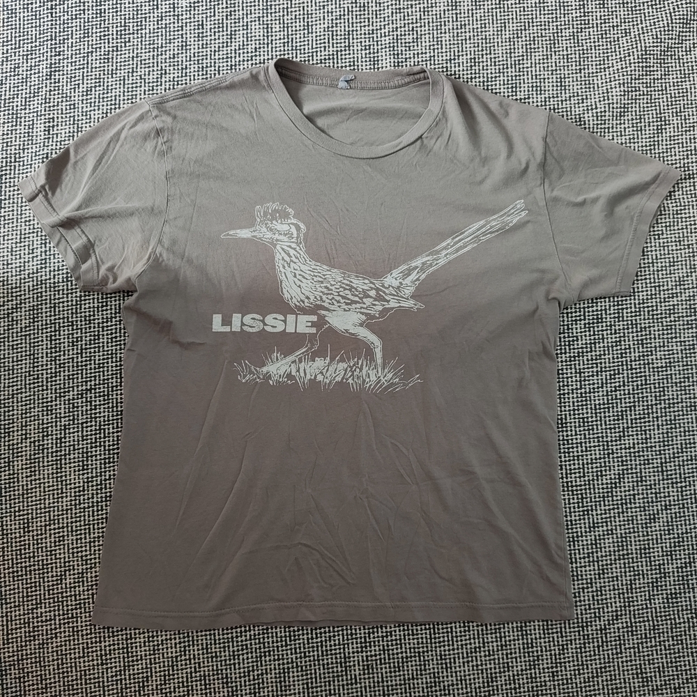 LISSIE (Singer/Musician) Tour T-shirt with Bird Print - Back To Forever
